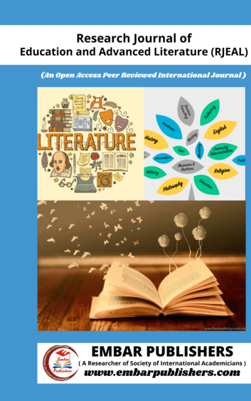 Research Journal of Education and Advanced Literature